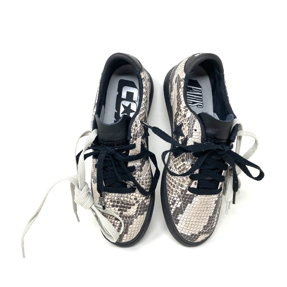 💖MEGA SALE💖Converse Women 170431C CHECKPOINT PRO OX Gravel Gray Black Skate - Picture 2 of 11